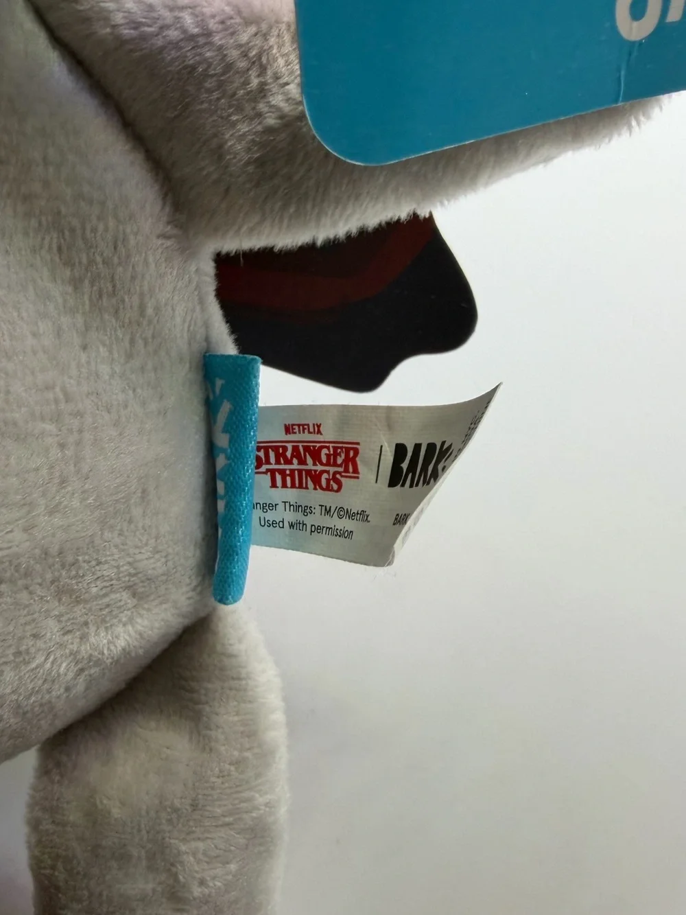 BARK Stranger Things Demogorgon Red Monster Plush Squeak Dog Toy - NWT